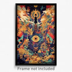 Indonesian Movie Poster - Rusty Abbey (Indonesia Retro Film Art Print)