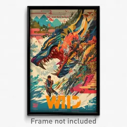 Indonesian Movie Poster - Wild Wharf (Indonesia Retro Film Art Print)
