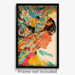 Indonesian Movie Poster - Man Feeling Sullenness, Bright Sports (Art Print)