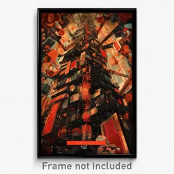 Chinese Movie Poster - Monumental Boiler Room (China Retro Film Art Print)