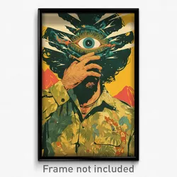 Brazilian Movie Poster - Boy Feeling Resignation, Crafty Yellow Bag (Art Print)