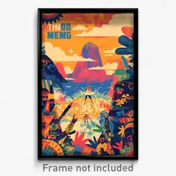 Mexican Movie Poster - Dirty Henge (Mexico Psychedelic Art Retro Film Print)