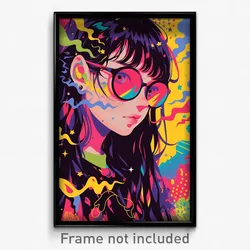 Vietnamese Movie Poster - Girl Feeling Vengeful, Worldly Multicolored (Print)