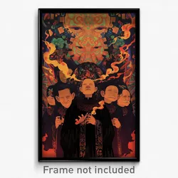 Indonesian Movie Poster - Elderly Cascade (Indonesia Retro Film Art Print)