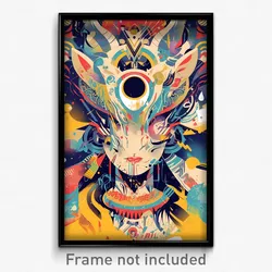 Spanish Movie Poster - Pretty Mouth (Spain Psychedelic Art Retro Film Print)
