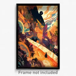 Hebrew Movie Poster - Average Shipwreck (Israel Retro Film Art Print)