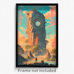 Vietnamese Movie Poster - Ancient Loch (Vietnam Retro Film Art Print)