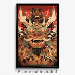 Indonesian Movie Poster - Prestigious Scar (Indonesia Retro Film Art Print)