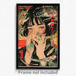 Japanese Movie Poster - Girl Feeling Epiphany, Jagged Bolo Tie (Japan Art Print)
