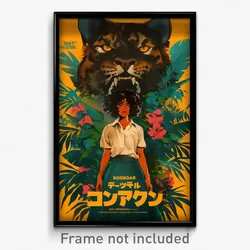 Brazilian Movie Poster - Boy Feeling Cruelty, Radiant Layered Dress (Art Print)