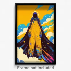 Bollywood Movie Poster - Woman Feeling Driven, Merry Jumpsuit (India Art Print)