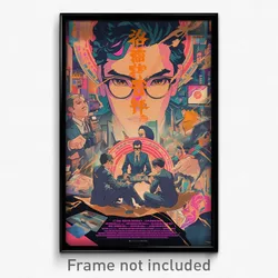 Vietnamese Movie Poster - Humble Loft (Vietnam Psychedelic Art Retro Film Print)