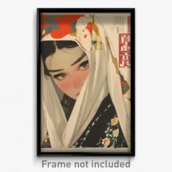 Chinese Movie Poster - Woman Feeling Neglect, Elaborate Sarong (China Art Print)
