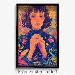 Mexican Movie Poster - Girl Feeling Tenderness, Acceptable Grey Sleeves (Print)
