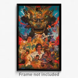 Indonesian Movie Poster - Cluttered Window (Indonesia Retro Film Art Print)