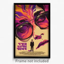 Hebrew Movie Poster - Boy Feeling Enlightened, Cherry Aviator Sunglasses (Print)