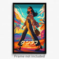Indonesian Movie Poster - Bountiful Catwalk (Indonesia Retro Film Art Print)