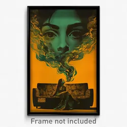Mexican Movie Poster - Silent Couch (Mexico Psychedelic Art Retro Film Print)