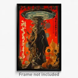 Greek Movie Poster - Damaged Middens (Greece Psychedelic Art Retro Film Print)