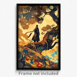 Greek Movie Poster - Puzzling Derelict (Greece Psychedelic Art Retro Film Print)
