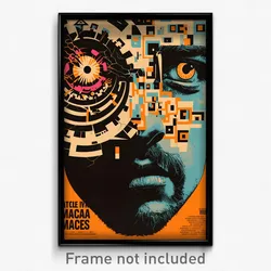 Spanish Movie Poster - Unimaginable Maze (Spain Retro Film Art Print)