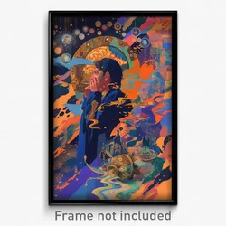 Bollywood Movie Poster - Smoggy Aerie (India Retro Hindi Film Art Print)