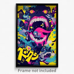 Thai Movie Poster - Haunted Ego Exploration (Thailand Retro Film Art Print)