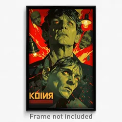 Russian Movie Poster - Tattered Lamp (Russia Psychedelic Art Retro Film Print)