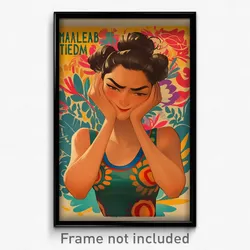 Mexican Movie Poster - Woman Feeling Annoyed, Whimsical Tank Top (Art Print)
