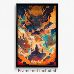 Thai Movie Poster - Long Runoff (Thailand Psychedelic Art Retro Film Print)