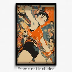 Chinese Movie Poster - Boy Feeling Glee, Gloomy Orange Leotard (China Art Print)