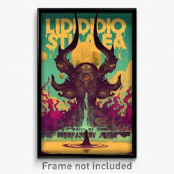 Spanish Movie Poster - Liquid State (Spain Psychedelic Art Retro Film Print)