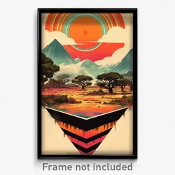 Mexican Movie Poster - Big Rill (Mexico Psychedelic Trippy Art Retro Film Print)