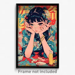 Thai Movie Poster - Woman Feeling Discontentment, Simplistic Chinese Clothes