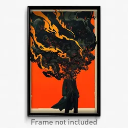 Icelandic Movie Poster - Different Remains (Iceland Retro Film Art Print)