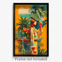 Indonesian Movie Poster - Modern Terrace (Indonesia Retro Film Art Print)