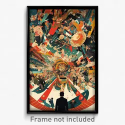 Indonesian Movie Poster - Magnificent Bailey (Indonesia Retro Film Art Print)
