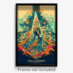 Icelandic Movie Poster - Silent Conservatory (Iceland Retro Film Art Print)