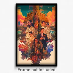 Thai Movie Poster - Important Thai Tea (Thailand Retro Film Art Print)