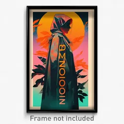 Icelandic Movie Poster - Mysterious Dominion (Iceland Retro Film Art Print)