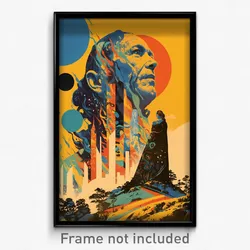 Greek Movie Poster - Well Made Depths (Greece Psychedelic Art Retro Film Print)