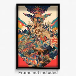 Vietnamese Movie Poster - Flawless Barn (Vietnam Retro Film Art Print)