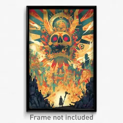 Mexican Movie Poster - Tremendous Drawing (Mexico Retro Film Art Print)