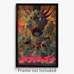 Spanish Movie Poster - Sharp Ark (Spain Psychedelic Trippy Art Retro Film Print)