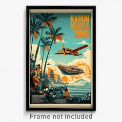 Indonesian Movie Poster - Uneven Cruise (Indonesia Retro Film Art Print)