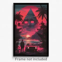 Brazilian Movie Poster - Dark Greenhouse (Brazil Retro Film Art Print)