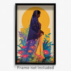 Bollywood Movie Poster - Woman Feeling Liking, Valuable Sash (India Art Print)