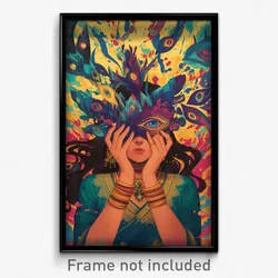 Bollywood Movie Poster - Girl Feeling Obstinate, Agile Shell (India Art Print)