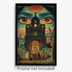 Mexican Movie Poster - Uncommon Monastery (Mexico Retro Film Art Print)