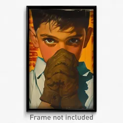 Mexican Movie Poster - Boy Feeling Love, Spanish Single Glove (Mexico Art Print)